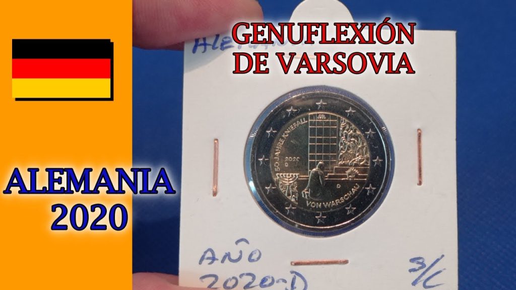 moneda 2 euros alemania 2020 dedicada a varsovia 5 25419
